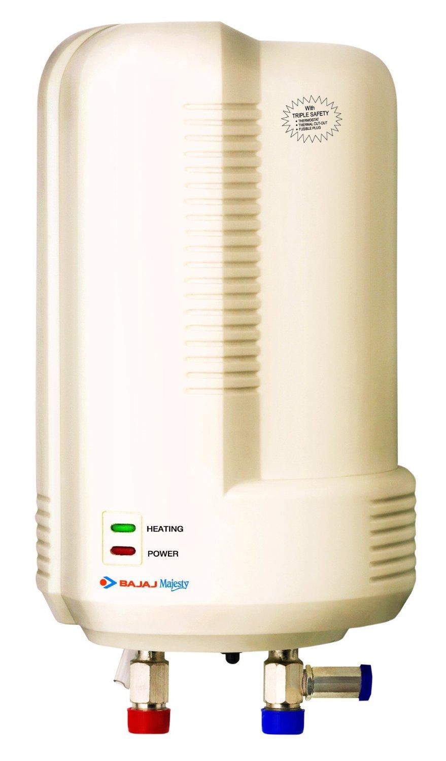 Bajaj Majesty 3-Litre 3KW Water Heater Price In India, Coupons and  Specifications | payback