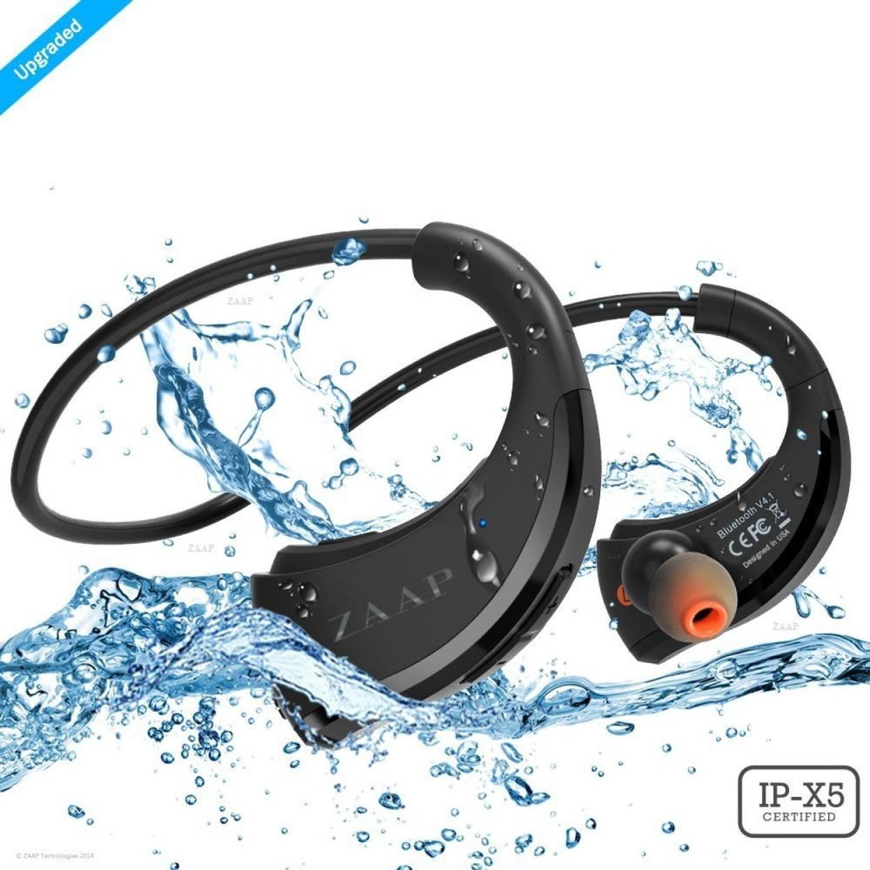 ZAAP® Bluetooth Waterproof Headphone/Headsets + Price In India, Coupons and  Specifications | payback